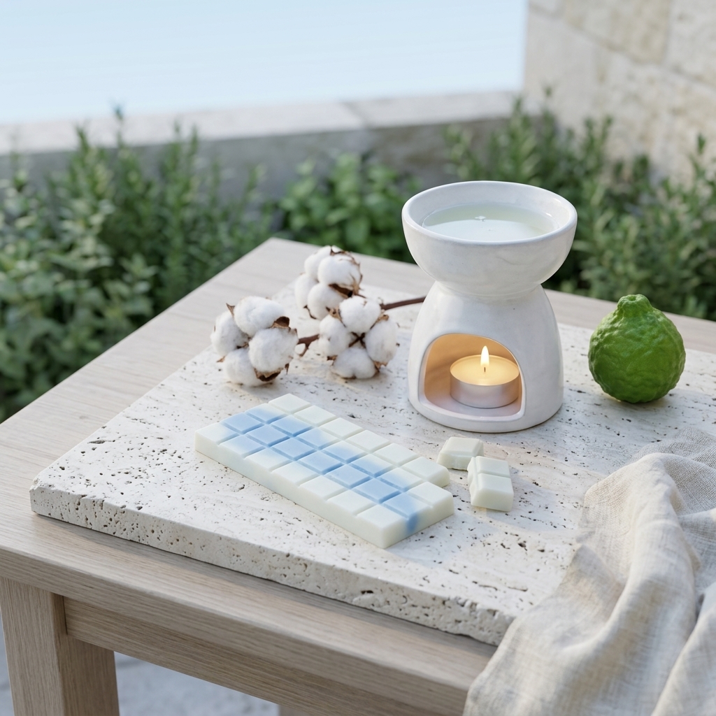Choco Wax Melts Clear Cotton