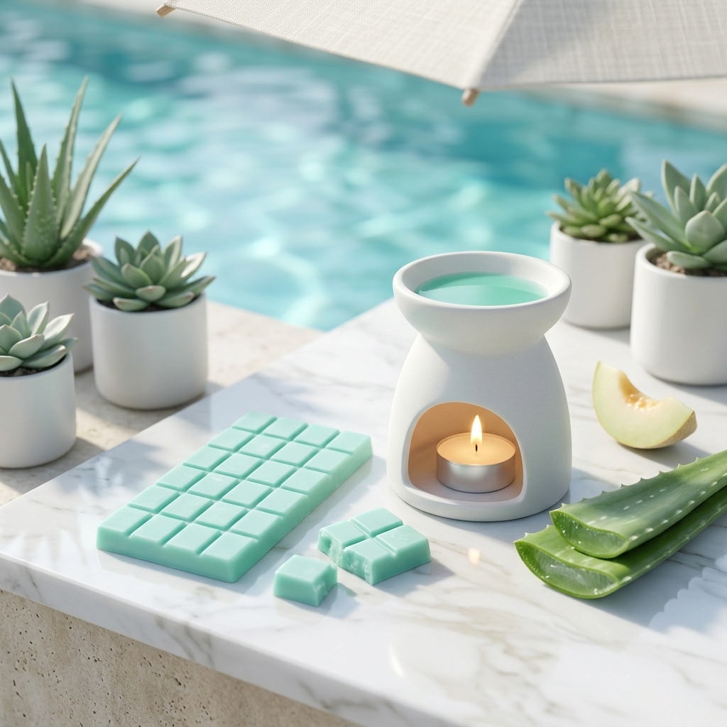 Choco Wax Melts Fresh Aloe