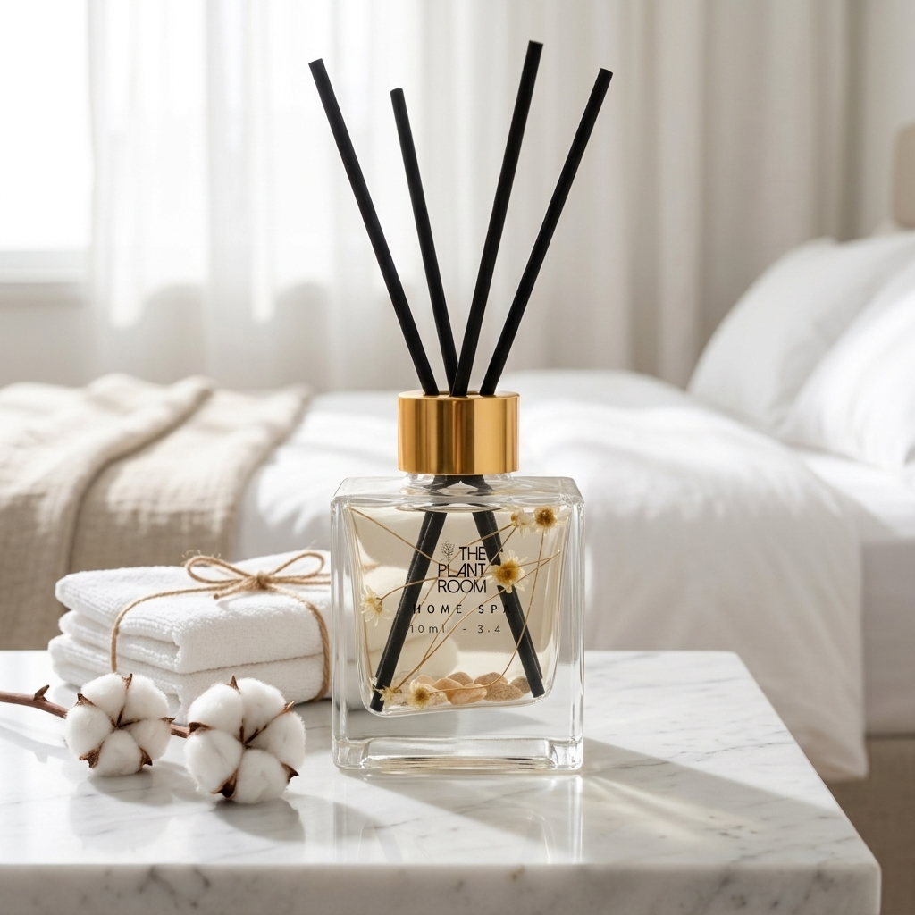 αρωματικό χώρου βαμβάκι Clear Cotton με στικ – The Plant Room